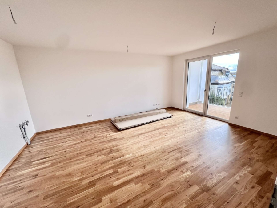 Küche + Wohnzimmer