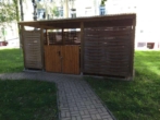 Mülltonnenunterstand - **TOLLE 2-RWG IN RUHIGER LAGE**mit Tageslichtbad, Wanne, Balkon und 2 Loggien ** WE 02**