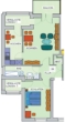 1_OG_WE_04 - ***Schöne 2-RWG im 1. OG – Tageslichtbad mit Wanne, Balkon und 2 Loggias – WE 04***