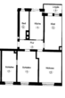 Grundriss WE 05 - GEMÜTLICHE 4-RWG MIT TAGESLICHTBAD UND Loggia ***WE 05***