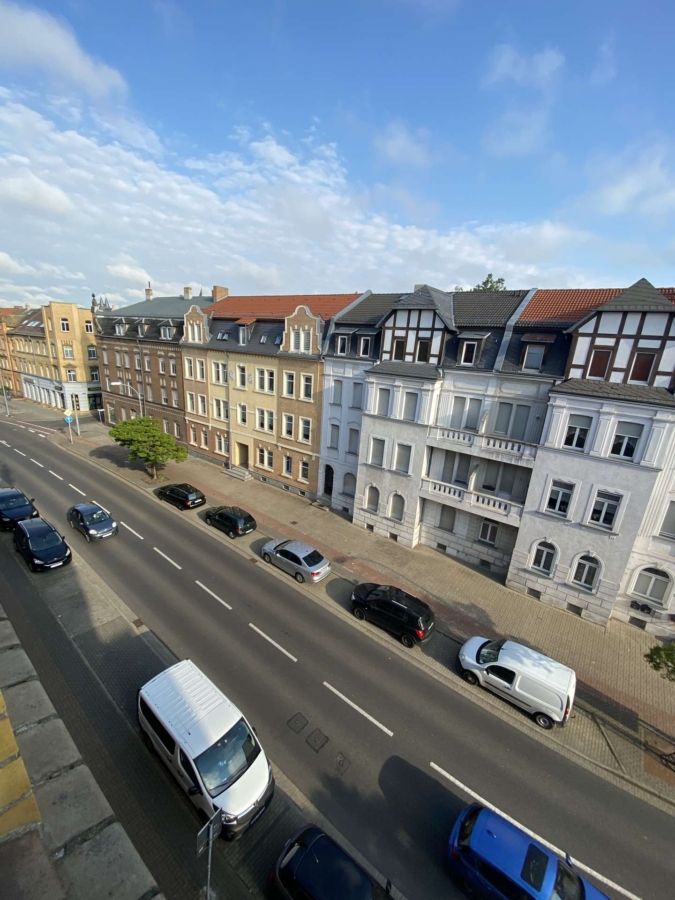 Ausblick zur Straße