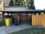 Carport für Fahrräder