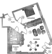 Grundriss - WE 12 - * SELTENE GELEGENHEIT IN DER SÜDVORSTADT * 2 RWG MIT BAD, WANNE & BALKON * WE 12 *