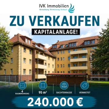 *** Moderne 4 RWE – 2 Tageslichtbäder – Dachterrasse – Fußbodenheizung – ***WE 25***,  Buschenaustraße 1, 04129 Leipzig, Dachgeschosswohnung